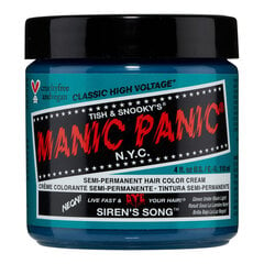 Ilgnoturīga matu krāsa Classic Manic Panic Siren'S Song, 118 ml cena un informācija | Matu krāsas | 220.lv