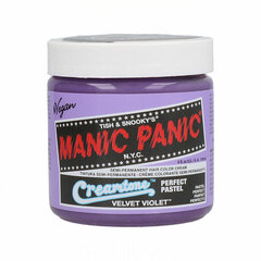 Pagaidu krāsa Manic Panic Creamtone Velvet Violet, 118 ml cena un informācija | Matu krāsas | 220.lv