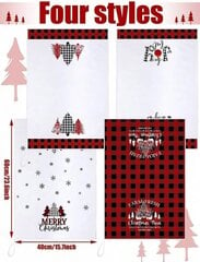 Рождественские кухонные полотенца, Electronics-39, 60x40 см. цена и информация | Кухонные полотенца, рукавицы, фартуки | 220.lv