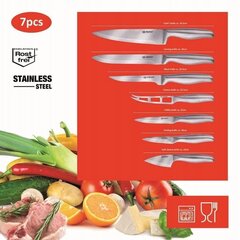 Alpina набор ножей, 7 частей цена и информация | Ножи и аксессуары для них | 220.lv