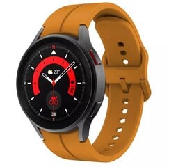 Ремешок для часов Samsung Galaxy Watch 5 Pro, 45 мм / 40 мм / 44 мм, оранжевый цена и информация | Аксессуары для смарт-часов и браслетов | 220.lv