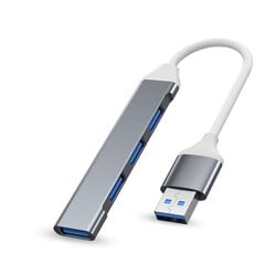 Подключаемые 4 порта USB 3.0 цена и информация | Адаптеры и USB разветвители | 220.lv