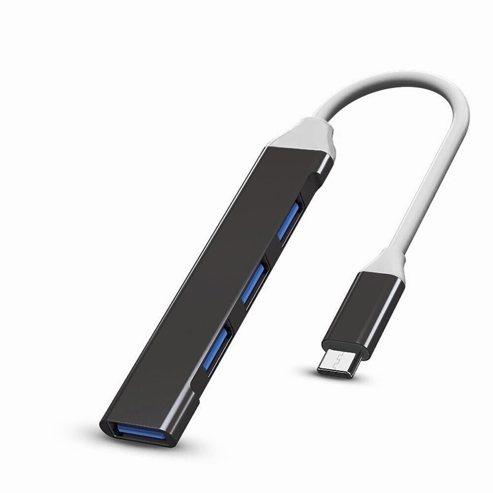 Adapteris 4 portu USB 3.0/2.0 datu koncentrators cena un informācija | Adapteri un USB centrmezgli | 220.lv