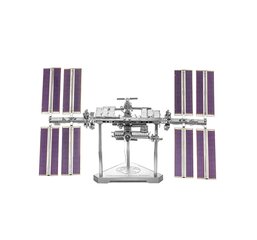 3D metāla puzle Metal Earth International Space Station cena un informācija | Konstruktori | 220.lv