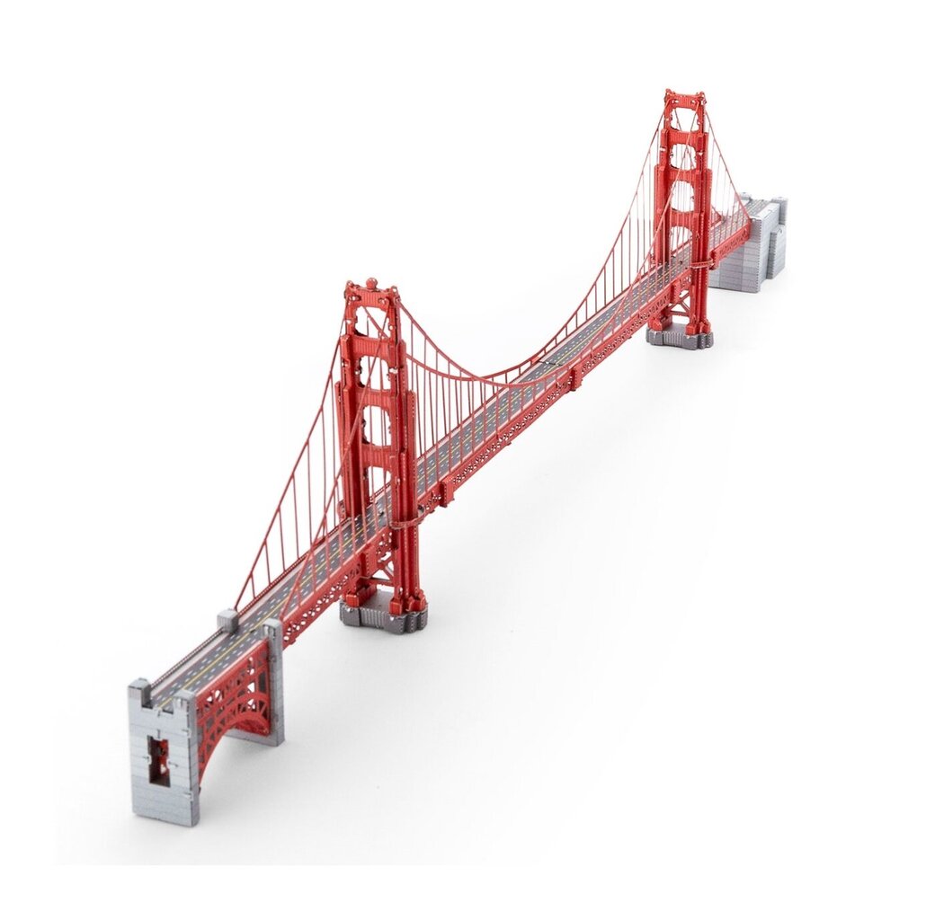 3D metāla puzle Metal Earth Golden Gate Bridge cena un informācija | Konstruktori | 220.lv