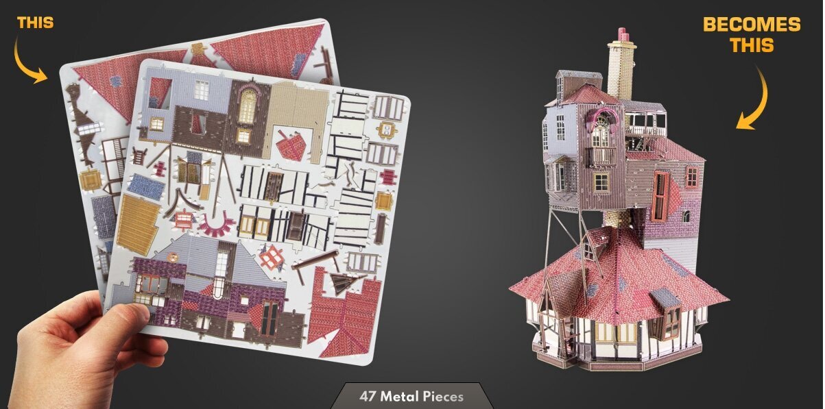 3D metāla puzle Metal Earth The Burrow cena un informācija | Puzles, 3D puzles | 220.lv