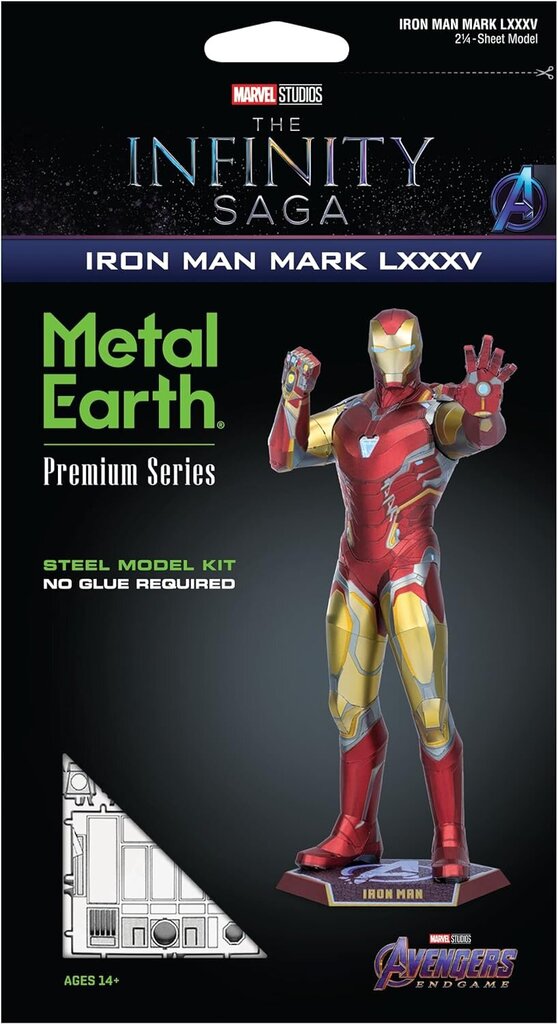 3D metāla puzle Metal Earth Iron Man Mark LXXXV цена и информация | Puzles, 3D puzles | 220.lv