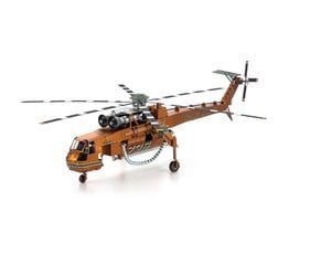 3D metāla puzle Metal Earth S-64 Skycrane cena un informācija | Puzles, 3D puzles | 220.lv