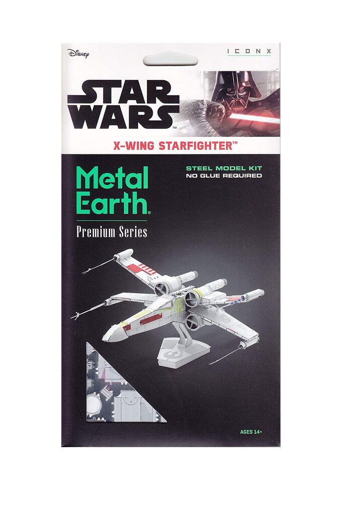 3D metāla puzle Metal Earth X-Wing Starfighter cena un informācija | Puzles, 3D puzles | 220.lv