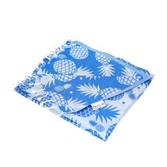 Сауна-плед, пляжное полотенце, сауна-полотенце, синее, 100x180 см цена и информация | Полотенца | 220.lv