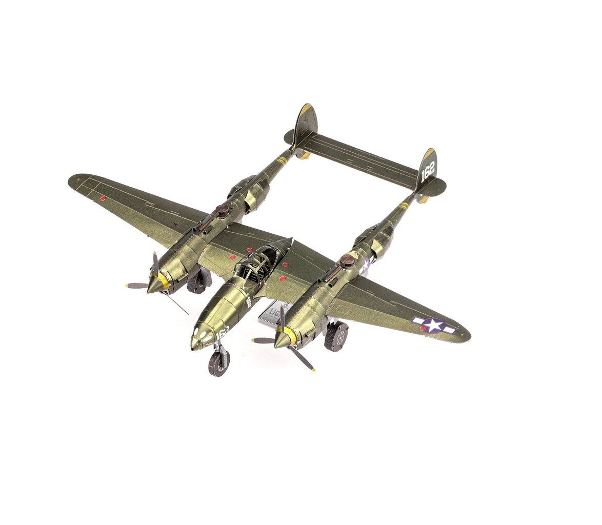 3D metāla puzle Metal Earth P-38 Lightning цена и информация | Puzles, 3D puzles | 220.lv