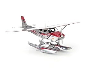 3D metāla puzle Metal Earth Cessna 182 Floatplane cena un informācija | Puzles, 3D puzles | 220.lv