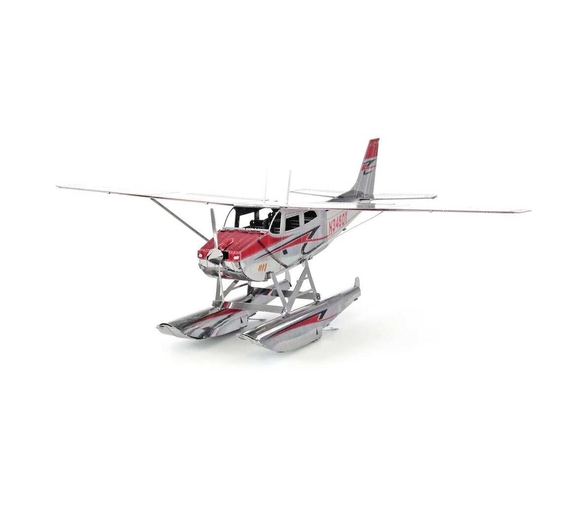 3D metāla puzle Metal Earth Cessna 182 Floatplane цена и информация | Puzles, 3D puzles | 220.lv