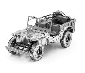 3D metāla puzle Metal Earth Willys Overland cena un informācija | Puzles, 3D puzles | 220.lv