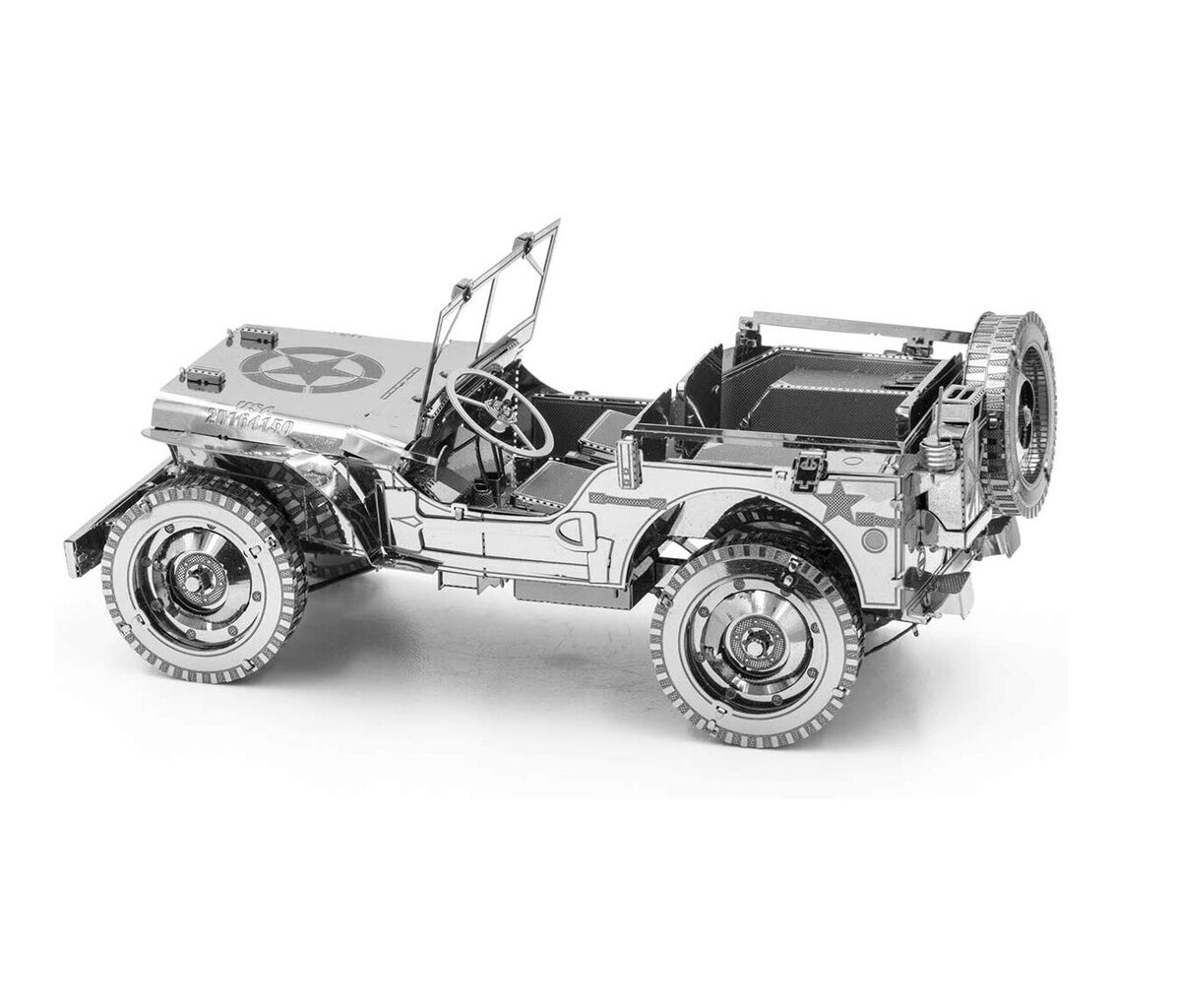 3D metāla puzle Metal Earth Willys Overland цена и информация | Puzles, 3D puzles | 220.lv