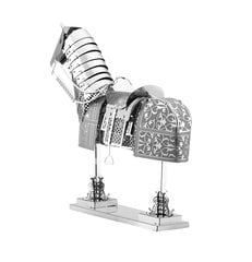 3D metāla puzle Metal Earth Armor Series Horse cena un informācija | Puzles, 3D puzles | 220.lv