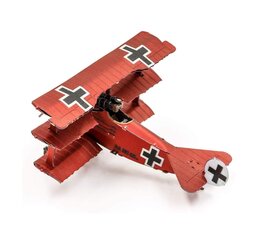 3D metāla puzle Metal Earth Fokker Dr.I Triplane cena un informācija | Puzles, 3D puzles | 220.lv