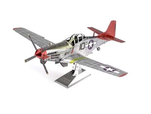 3D metāla puzle Metal Earth Tuskegee Airmen P-51D Mustang цена и информация | Конструкторы и кубики | 220.lv