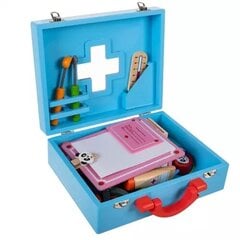 Набор маленького доктора - деревянный цена и информация | Игрушки для девочек | 220.lv