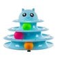 Kaķa rotaļlieta - tornis ar bumbiņām cena un informācija | Rotaļlietas kaķiem | 220.lv