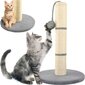 Kaķu skrāpēšanas stabs, 45 cm, pelēks цена и информация | Kaķu mājas, nagu asināmie | 220.lv