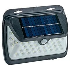 Солнечный светильник Чёрный Стеклянный Пластик (6 x 15 x 19 cm) цена и информация | Уличное освещение | 220.lv