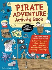 Pirate Adventure Activity Book cena un informācija | Grāmatas mazuļiem | 220.lv