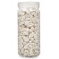 Dekoratīvie akmeņi Balts 10 - 20 mm 700 g (12 gb.) цена и информация | Mulča, dekoratīvās šķembas | 220.lv