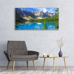 Репродукция Озеро и горы цена и информация | Картины | 220.lv
