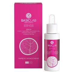 Barojošs sejas serums ar C vitamīnu Basiclab Esteticus, 30 ml цена и информация | Сыворотки для лица, масла | 220.lv