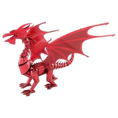 3D metāla puzle Metal Earth Red Dragon цена и информация | Конструкторы и кубики | 220.lv