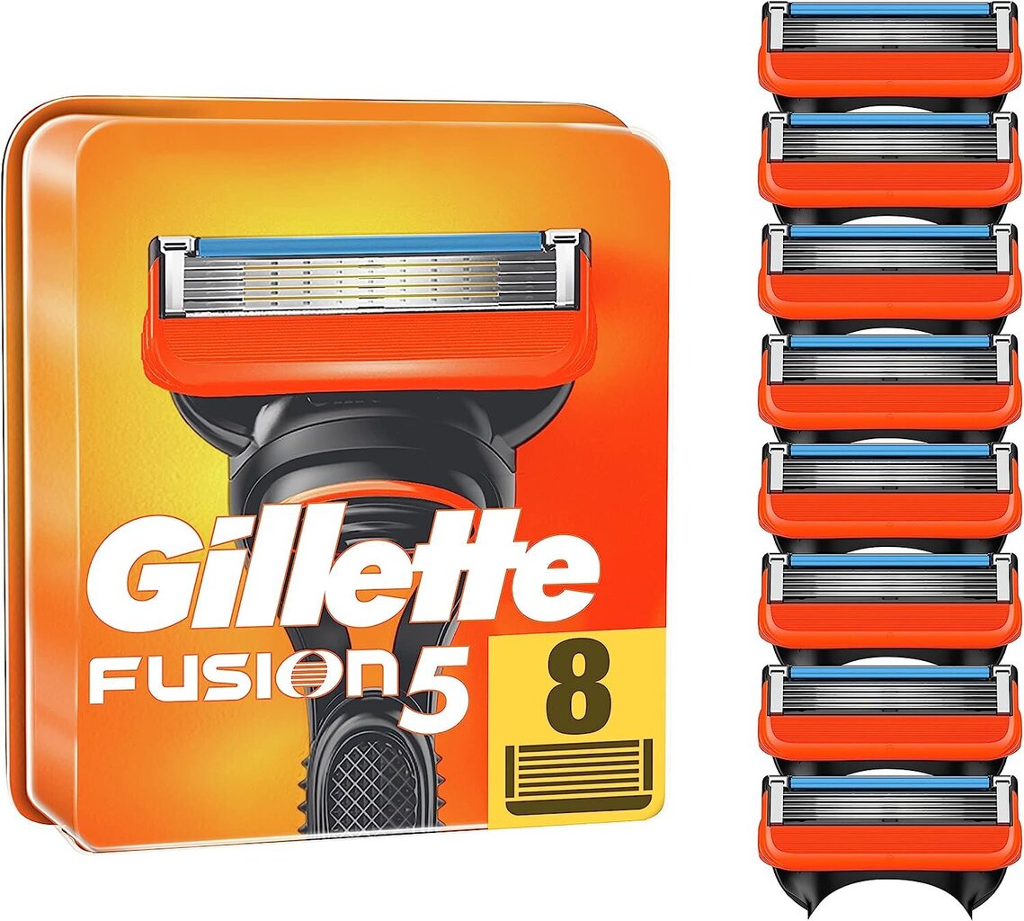 Skuvekļa asmeņi Gillette Fusion 5, 8 gab. цена и информация | Skūšanās piederumi, kosmētika | 220.lv