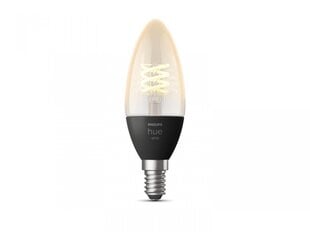Лампочка Philips Hue White E14 Candle Single Pack Filament 300LM 929002479501 цена и информация | Лампочки | 220.lv