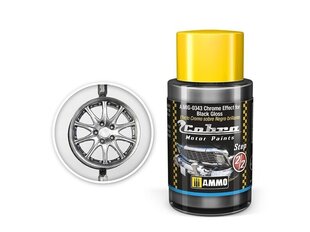 AMMO MIG - Cobra motor краски Cobra Motor Chrome Effect for Black Gloss, 30 ml, 0343 цена и информация | Принадлежности для рисования, лепки | 220.lv