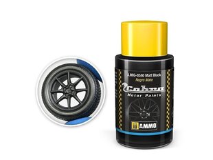 AMMO MIG - Cobra motor краски Cobra Motor Matt Black, 30 ml, 0340 цена и информация | Принадлежности для рисования, лепки | 220.lv