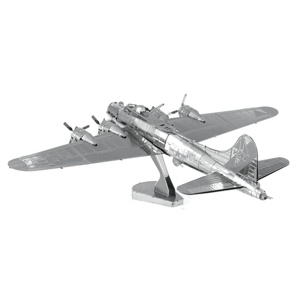 3D metāla puzle Metal Earth B-17 Flying Fortress cena un informācija | Konstruktori | 220.lv