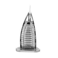 3D metāla puzle Metal Earth Premium Series Burj Al Arab cena un informācija | Puzles, 3D puzles | 220.lv