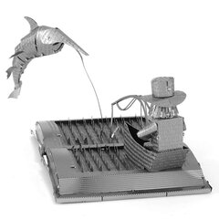 Metāla konstruktors Metal Earth The Old Man & The Sea Book Sculpture цена и информация | Конструкторы и кубики | 220.lv