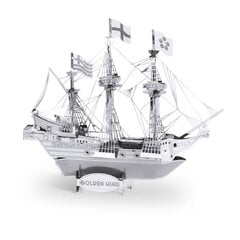 Metāla konstruktors Metal Earth Golden Hind цена и информация | Конструкторы и кубики | 220.lv