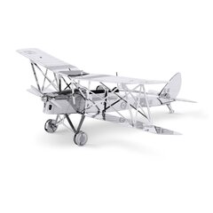 Metāla konstruktors Metal Earth De Havilland Tiger Moth цена и информация | Конструкторы и кубики | 220.lv