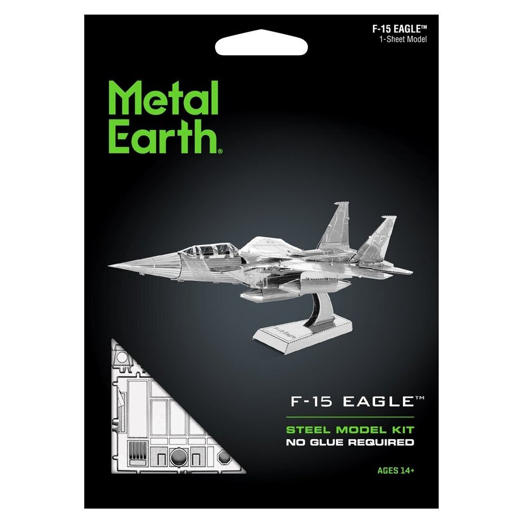 Metāla konstruktors Metal Earth F-15 Eagle cena un informācija | Konstruktori | 220.lv