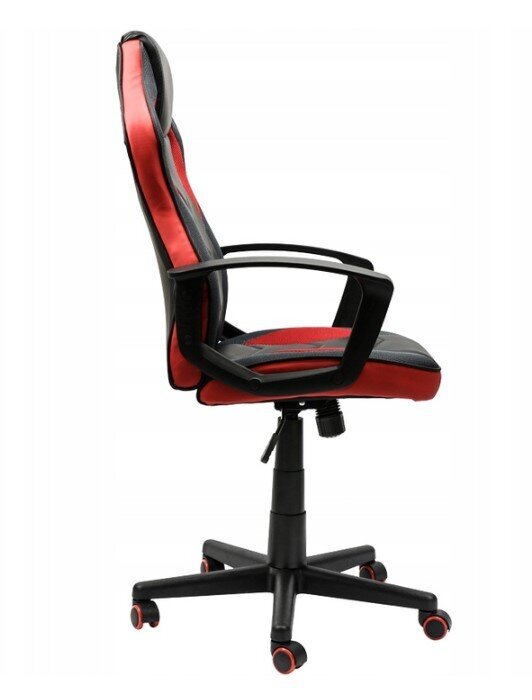 Spēļu krēsls grozāms, Kraken Delta, melns, sarkans цена и информация | Biroja krēsli | 220.lv