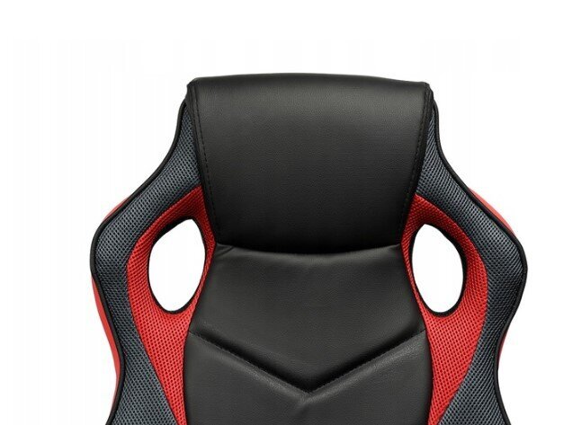 Spēļu krēsls grozāms, Kraken Delta, melns, sarkans цена и информация | Biroja krēsli | 220.lv