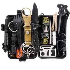 Набор для выживания “Survival kit” 32-в-1 цена и информация | Туристические ножи, многофункциональные приборы | 220.lv