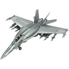 Metāla konstruktors Metal Earth F/A-18 Super Hornet цена и информация | Конструкторы и кубики | 220.lv