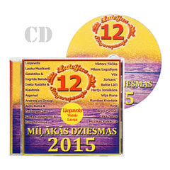 CD Mīļākās Dziesmas 2015 - Šlāgeraptauja 12 cena un informācija | Vinila plates, CD, DVD | 220.lv