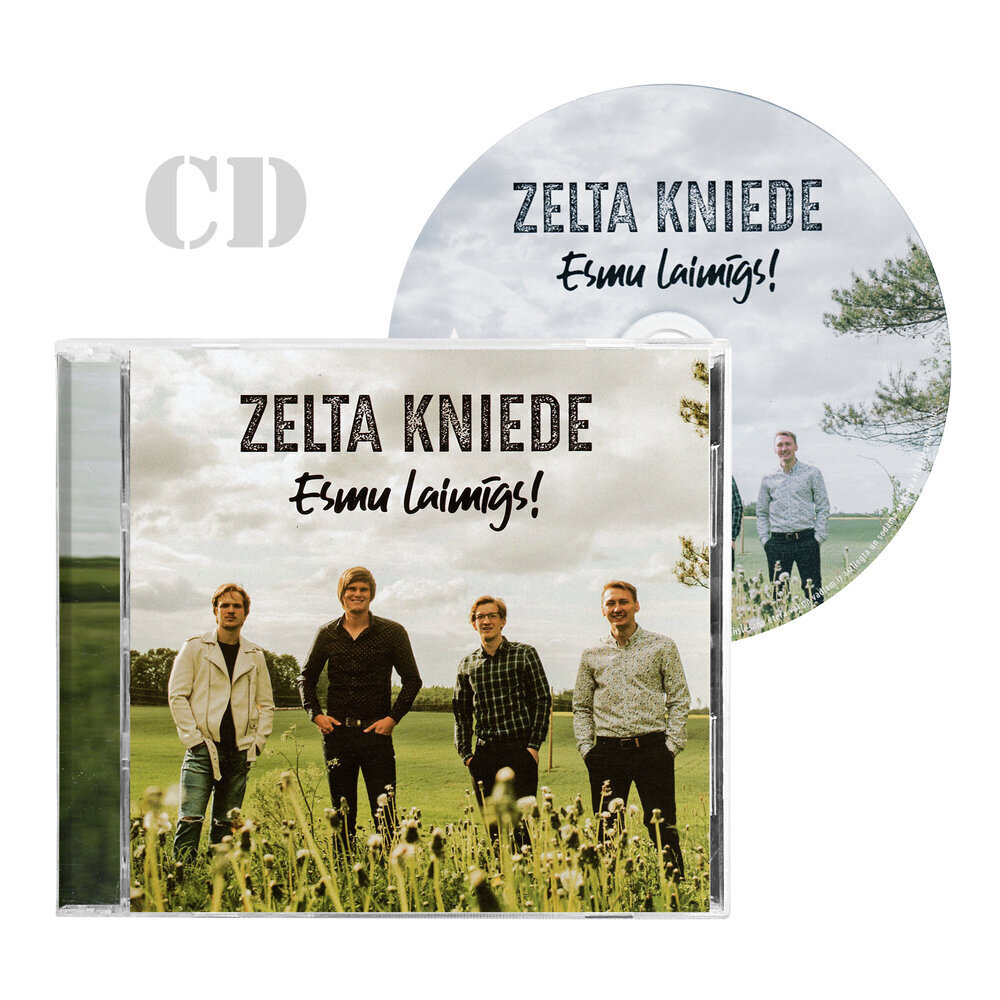 CD Zelta Kniede - Esmu Laimīgs! cena un informācija | Vinila plates, CD, DVD | 220.lv