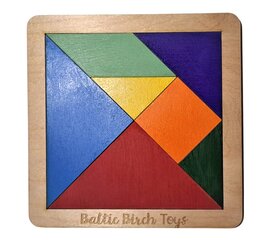 Tangrams Baltic Birch Toys цена и информация | Пазлы | 220.lv