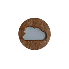 Магнитный держатель с эпоксидной смолой Kind Fox "Cloud" KF059/106 цена и информация | Принадлежности для вышивания | 220.lv