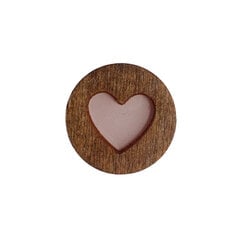 Магнитный держатель с эпоксидной смолой Kind Fox "Heart" KF059/107 цена и информация | Принадлежности для вышивания | 220.lv